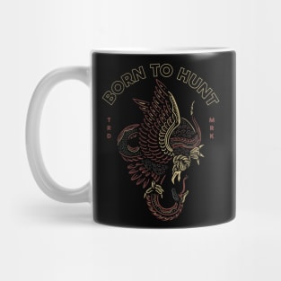 eagle born to hunt Mug